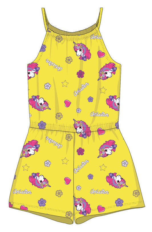 Unikornis nyári pamut overál