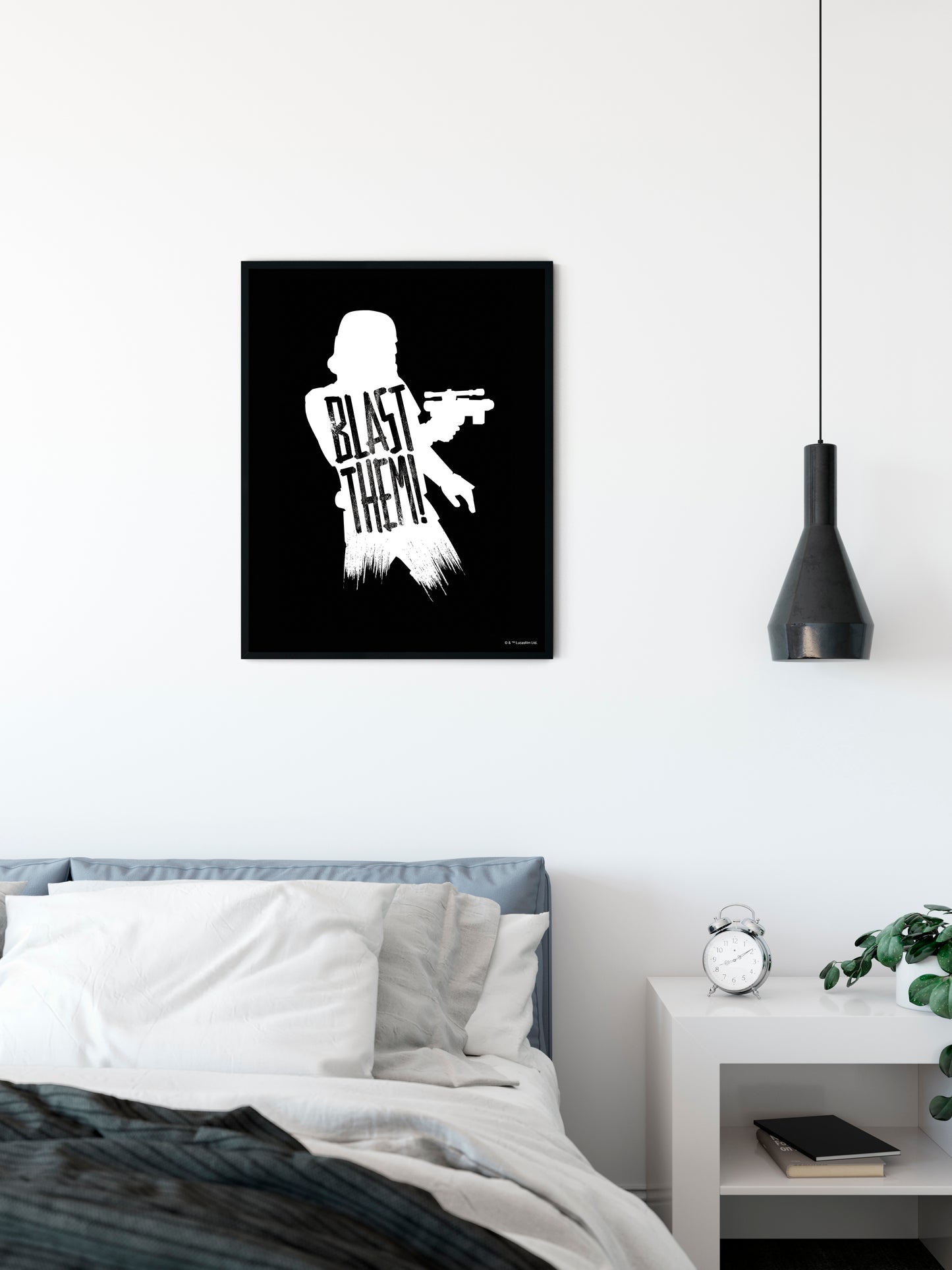 Star Wars Silhouette Quotes Stormtrooper – Poszter