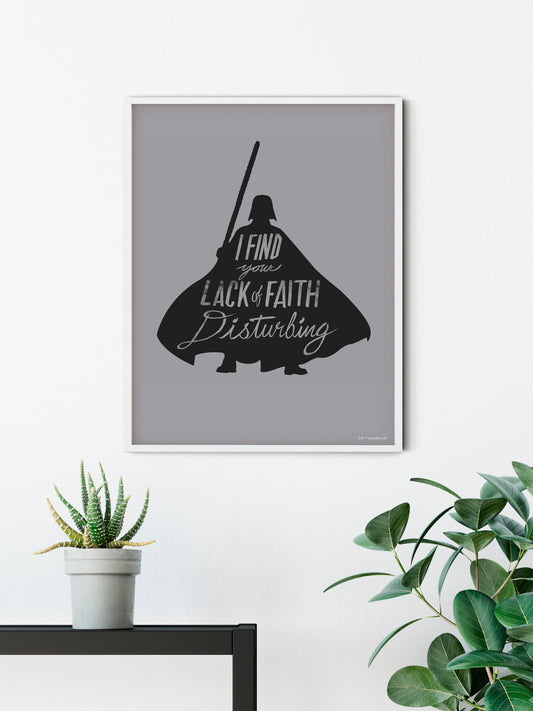 Star Wars Silhouette Quotes Vader – Poszter