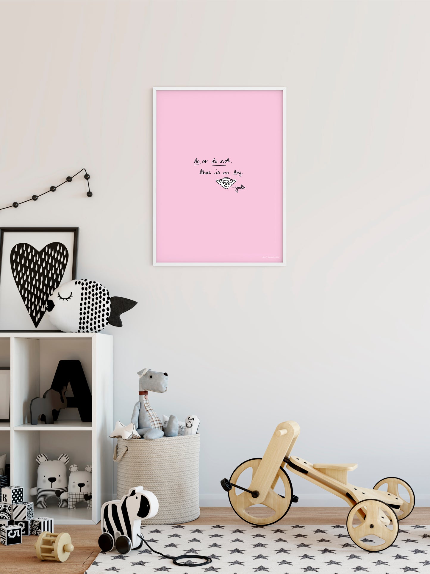 Star Wars Quote Yoda Cute – Poszter