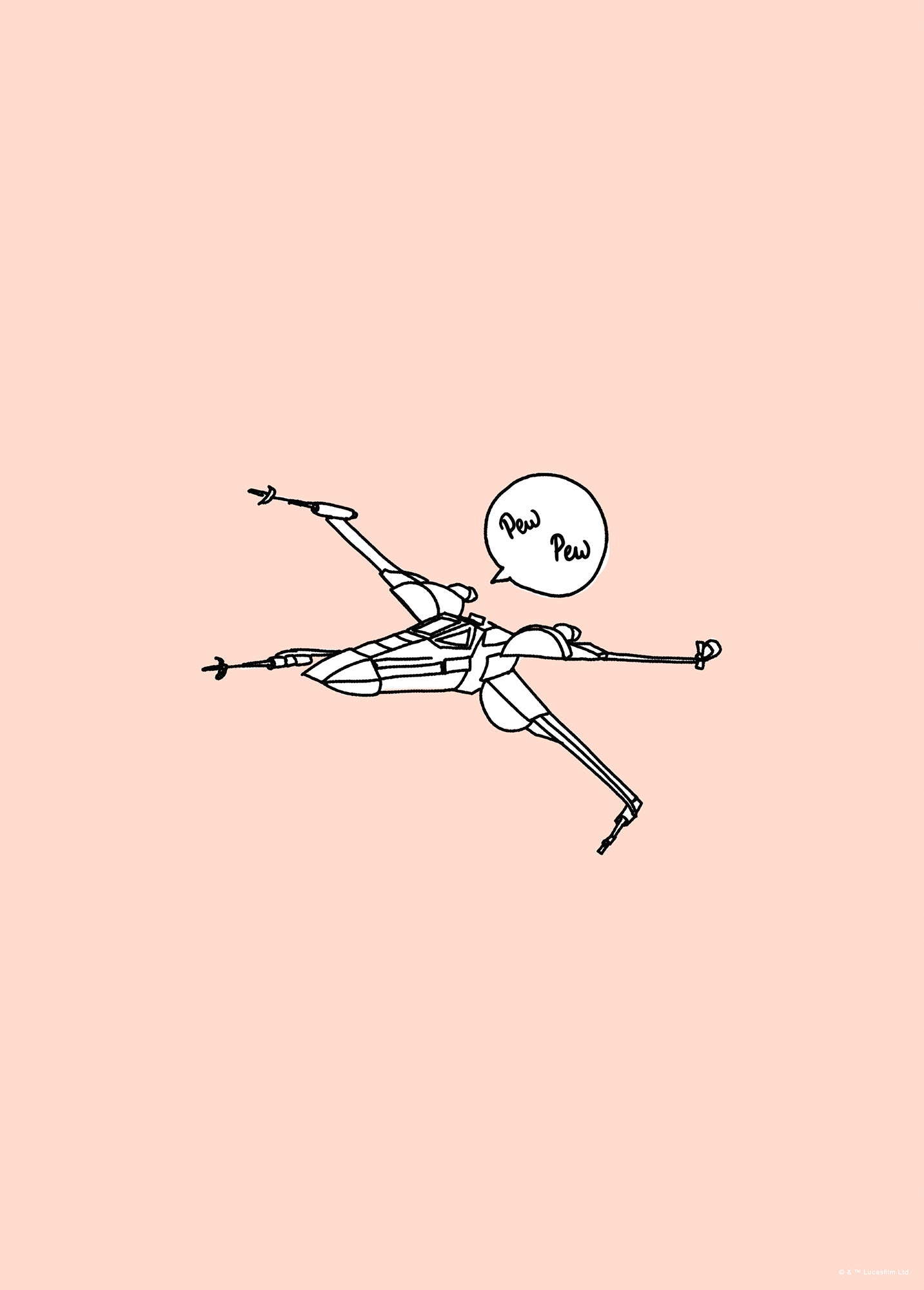 Star Wars Pew Pew – Poszter