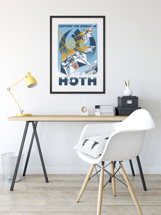 Star Wars Hoth Temporary Headquarter – Poszter