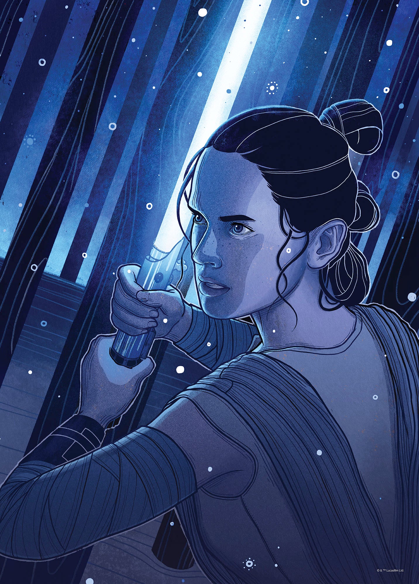 Star Wars Jedimaster Rey – Poszter