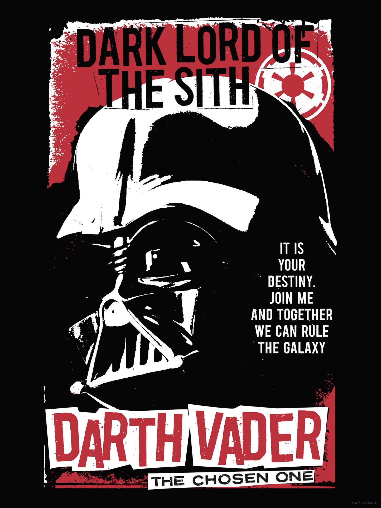 Star Wars Darth Vader The Chosen One – Poszter