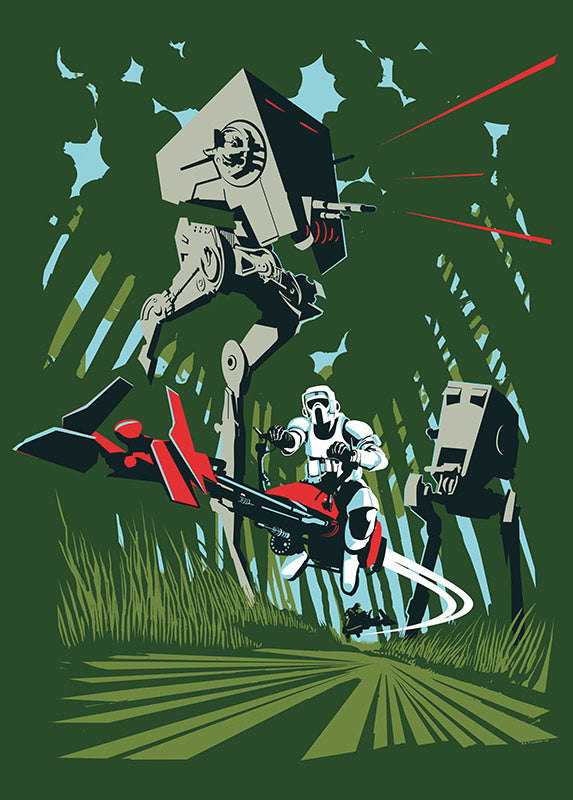 Star Wars Classic Vector Endor – Poszter