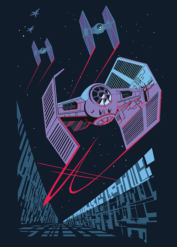 Star Wars Classic Vector TIE-Fighter – Poszter