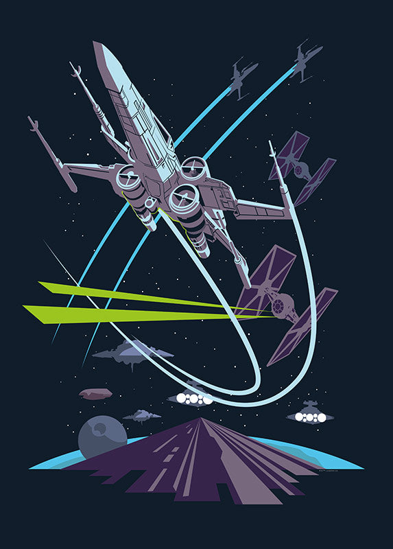 Star Wars Classic Vector X-Wing – Poszter