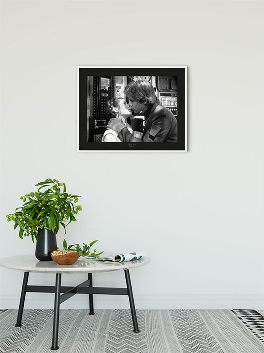 Star Wars Classic Leia Han Kiss Quote – Poszter