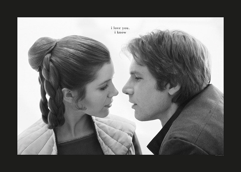 Star Wars Classic Leia Han Love – Poszter