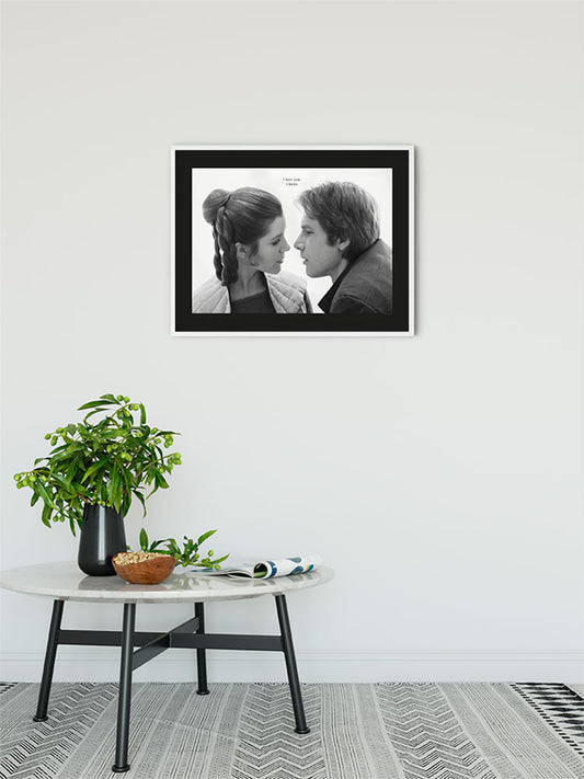 Star Wars Classic Leia Han Love – Poszter