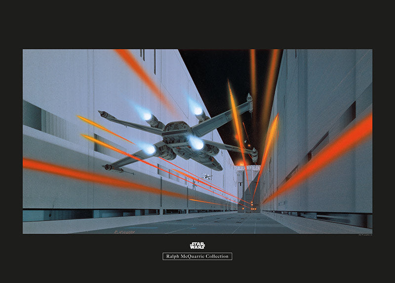 Star Wars Classic RMQ Death Star Trench – Poszter