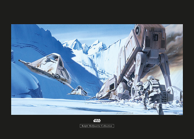 Star Wars Classic RMQ Hoth Battle Snowspeeder – Poszter
