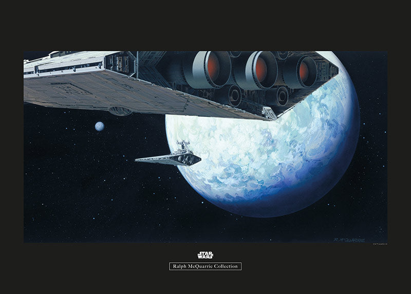 Star Wars Classic RMQ Hoth Orbit – Poszter