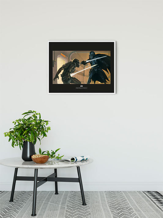 Star Wars Classic RMQ Vader Luke Hallway – Poszter