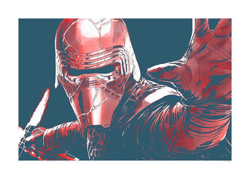Star Wars Faces Kylo – Poszter
