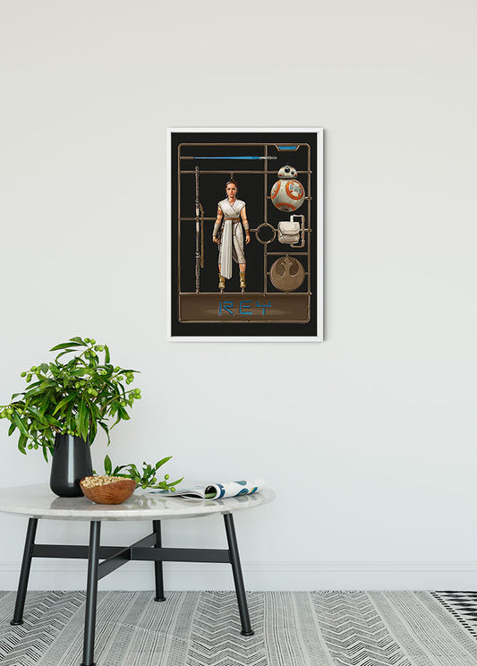 Star Wars Toy Rey – Poszter