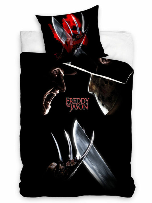 FREDDY KONTRA JASON WARNER BROS ágynemű 100% pamut 140x200 + 70x90