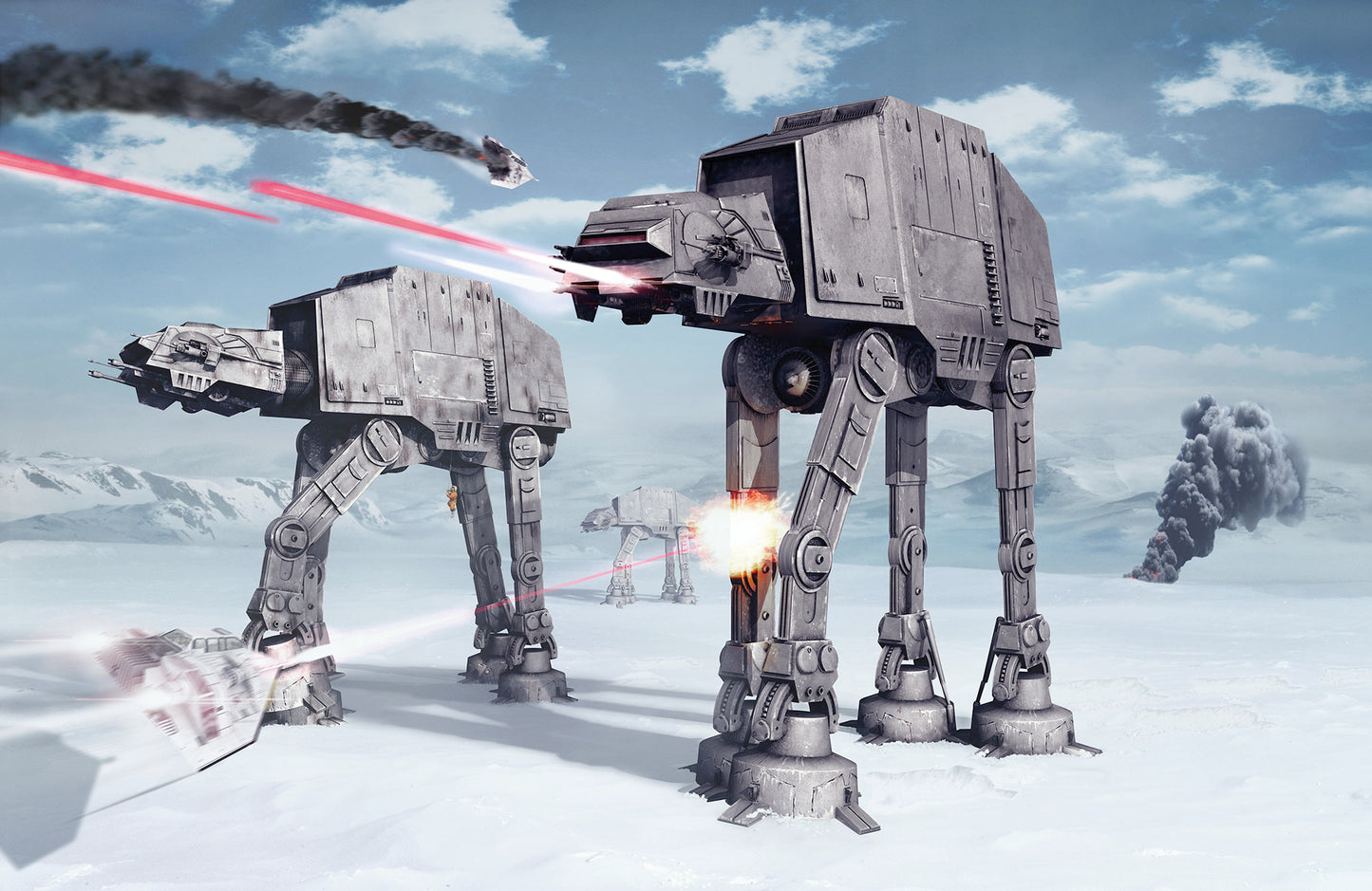 STAR WARS Battle of Hoth – Tapéta