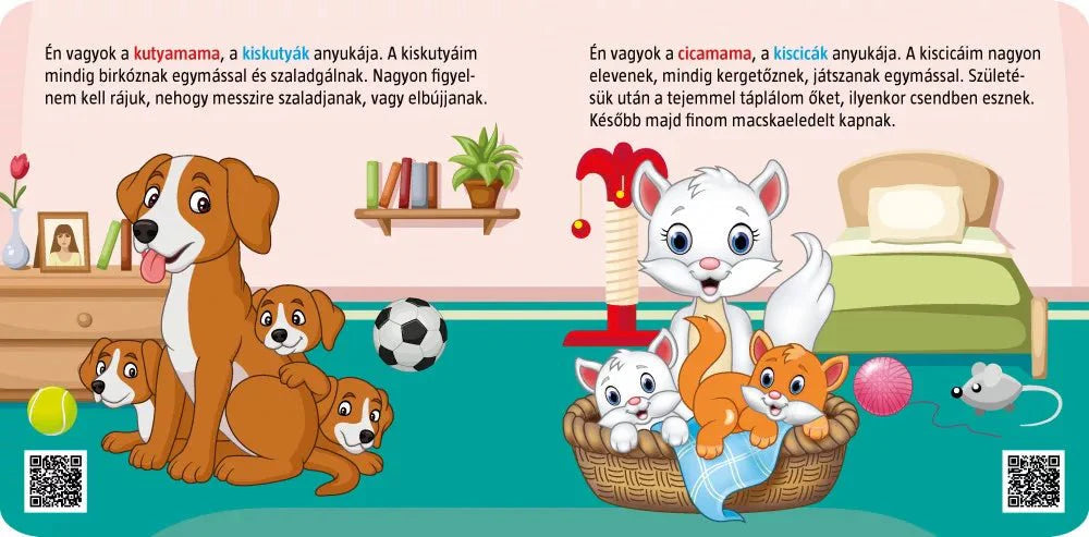 Állatok és kicsinyeik 2+ év - .hu - KÖNYV