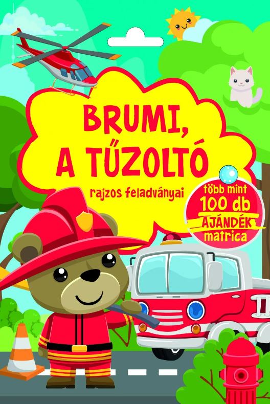 Brumi, a tűzoltó - rajzos feladványai - .hu - KÖNYV