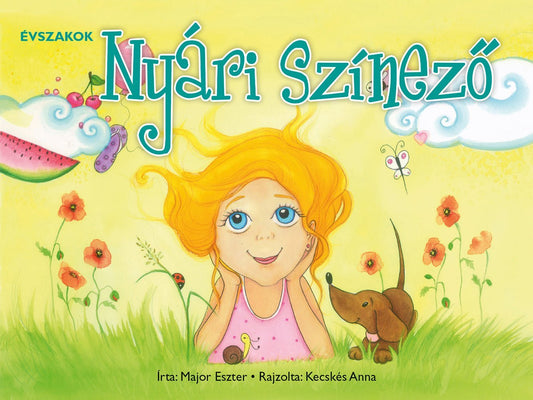 Évszakok - Nyári színező - .hu - KÖNYV
