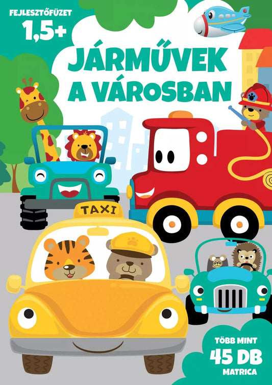 Járművek a városban 1,5+ év - .hu - KÖNYV