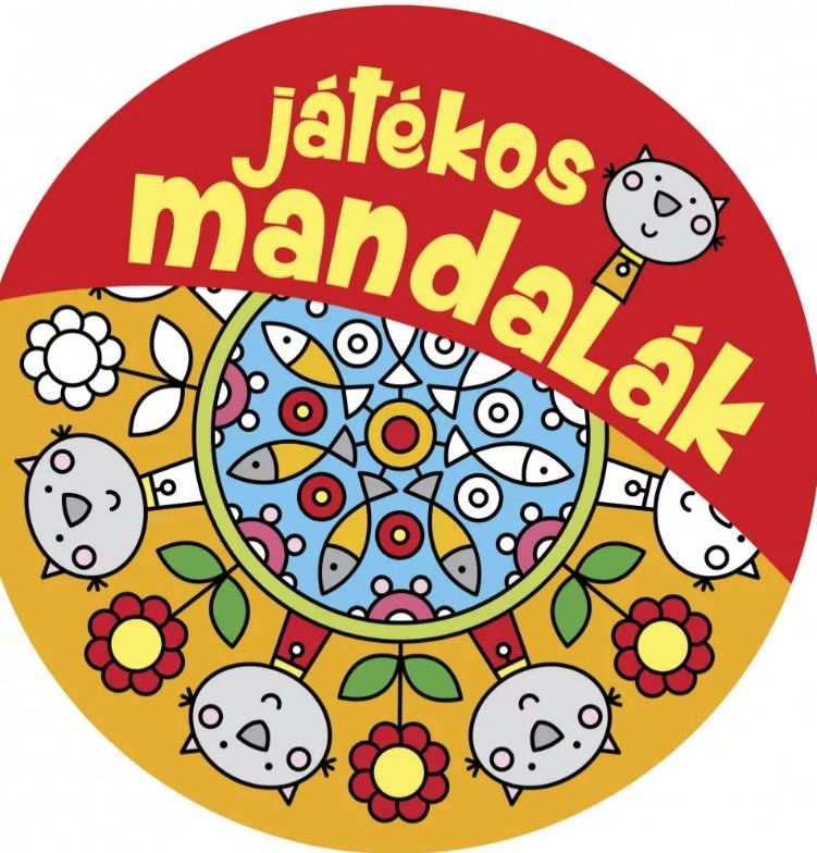 Játékos mandalák kifestő - .hu - KÖNYV