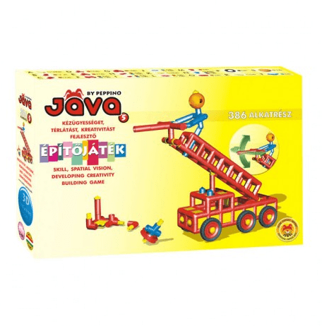 Jáva 5 építőjáték 3 - 99 év - .hu - JÁRNI