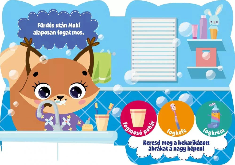 Jó éjszakát, Muki! - Napi rutin - .hu - KÖNYV