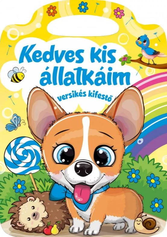 Kedves kis állatkáim versikés kifestő - .hu - KÖNYV