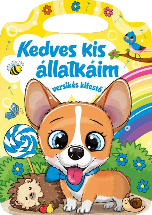 Kedves kis állatkáim versikés kifestő - .hu - KÖNYV