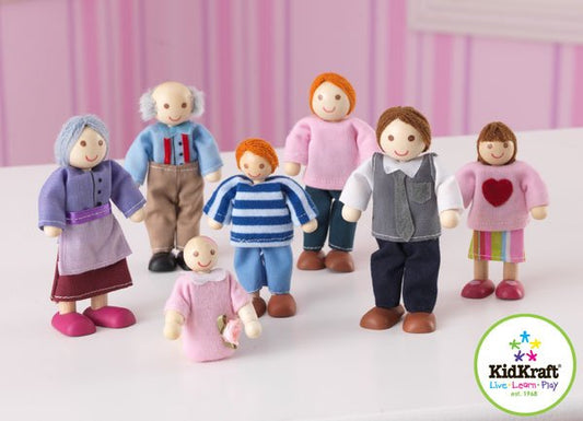 Kidkraft 7 tagú család babaházhoz - .hu - NAGYOBB