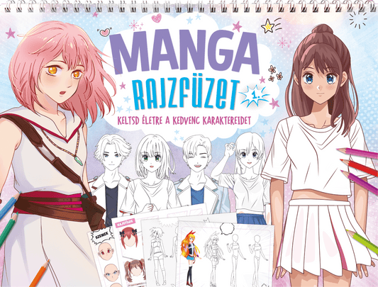 Manga rajzfüzet 1. - .hu - 