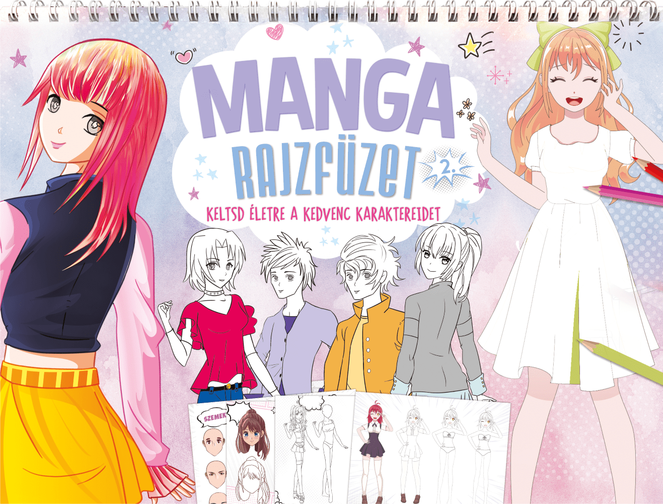 Manga rajzfüzet 2. - .hu - 