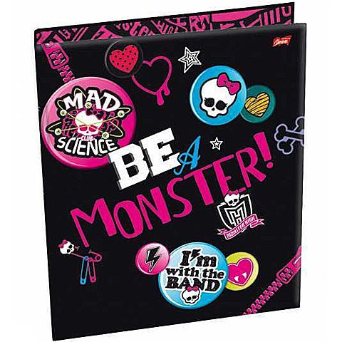 Monster High gyűrűs mappa A4 - .hu - FILLÉRES