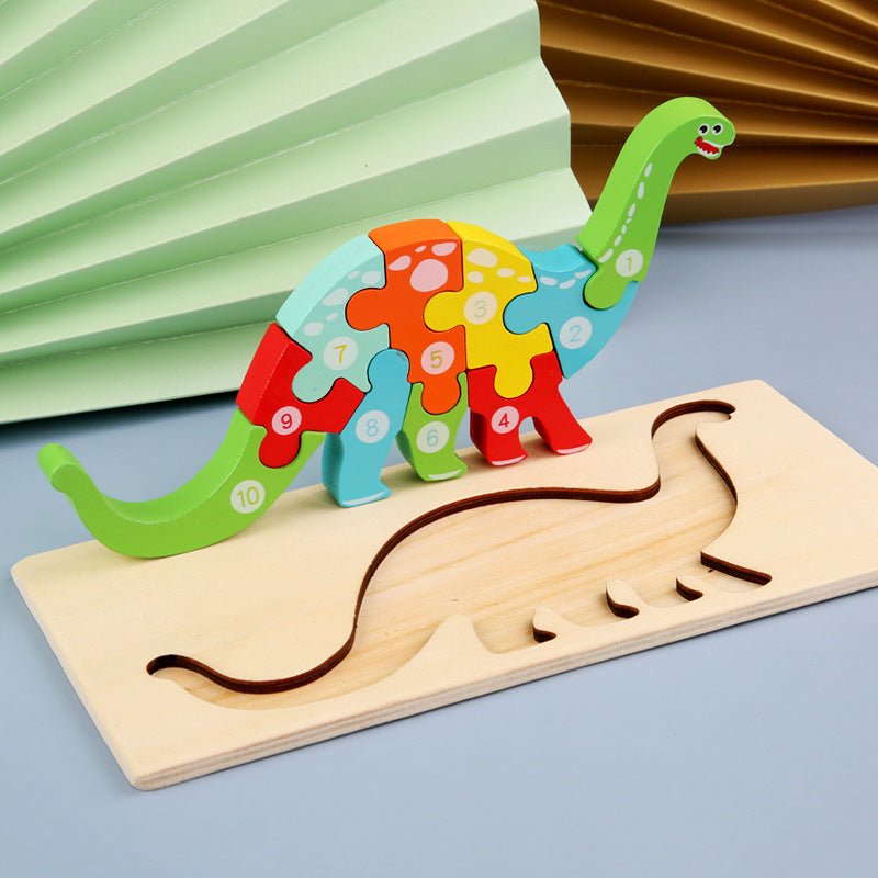 Montessori 3D Fa Puzzle - .hu - BABA