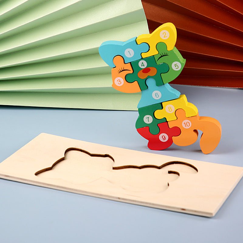 Montessori 3D Fa Puzzle - .hu - BABA