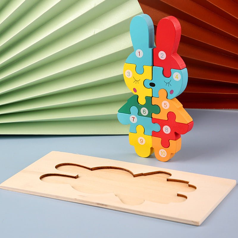 Montessori 3D Fa Puzzle - .hu - BABA