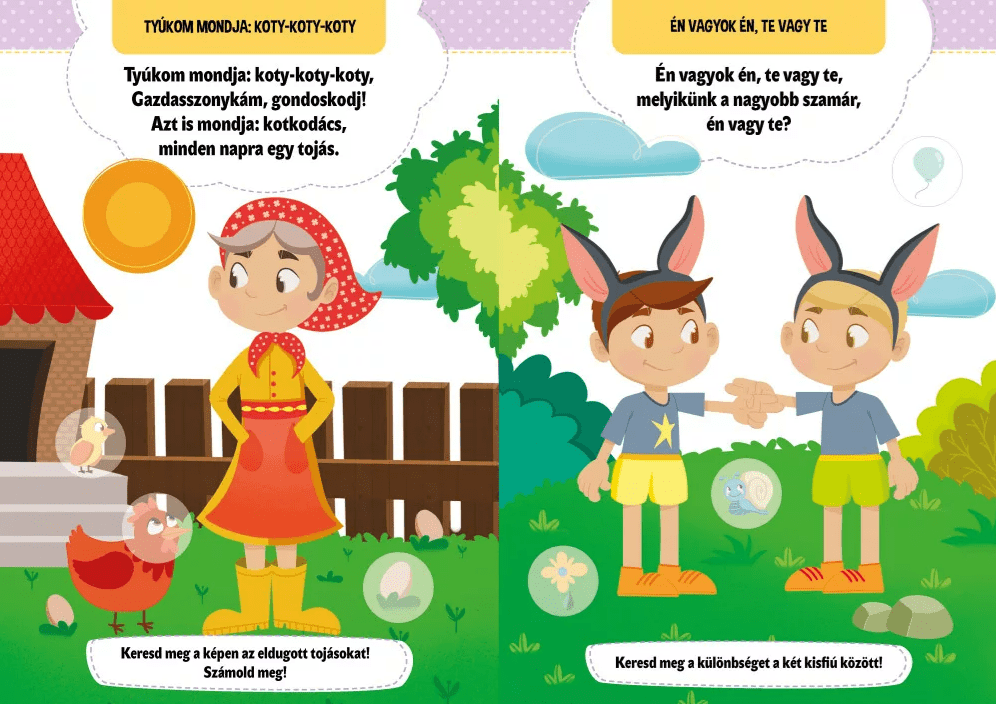 Süss fel nap! - matricás mondókás füzet - .hu - KÖNYV