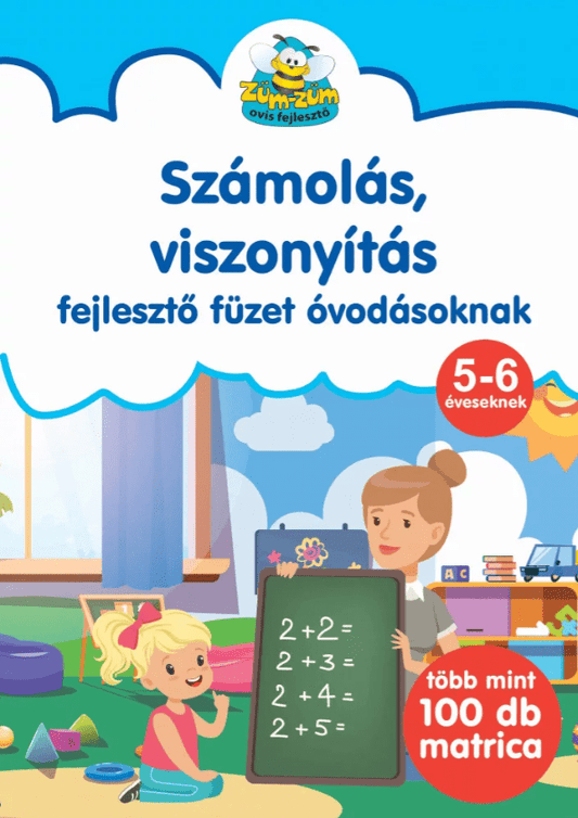 Számolás, viszonyítás - fejlesztő füzet óvodásoknak - .hu - KÖNYV