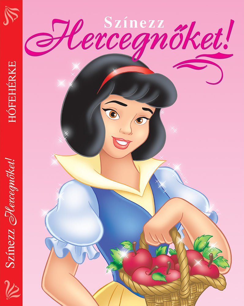 Színezz Hercegnőket! - Hófehérke - .hu - KÖNYV