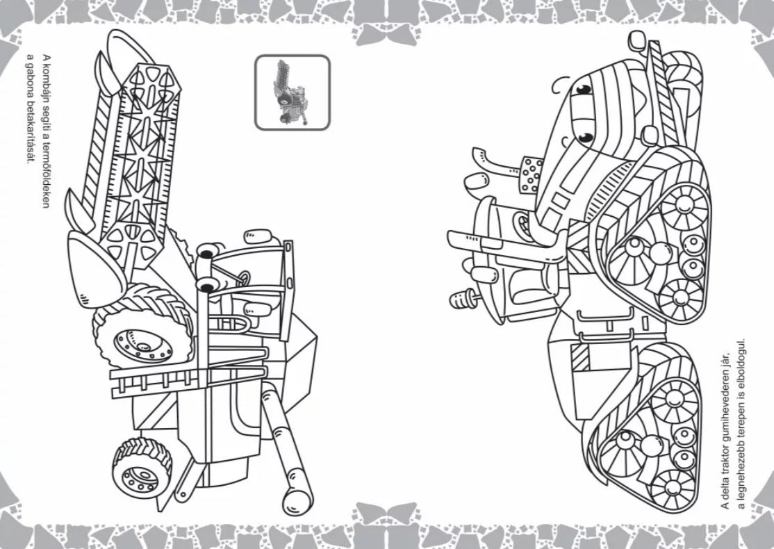 Traktorka és barátai kifestő - .hu - KÖNYV