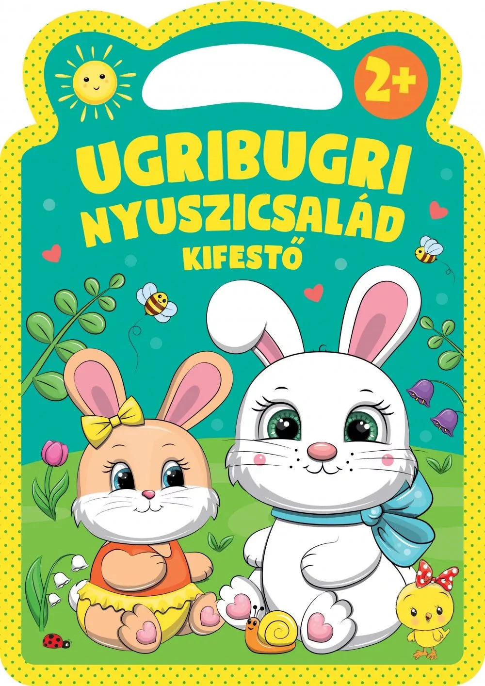 Ugribugri nyuszicsalád kifestő - .hu - KÖNYV