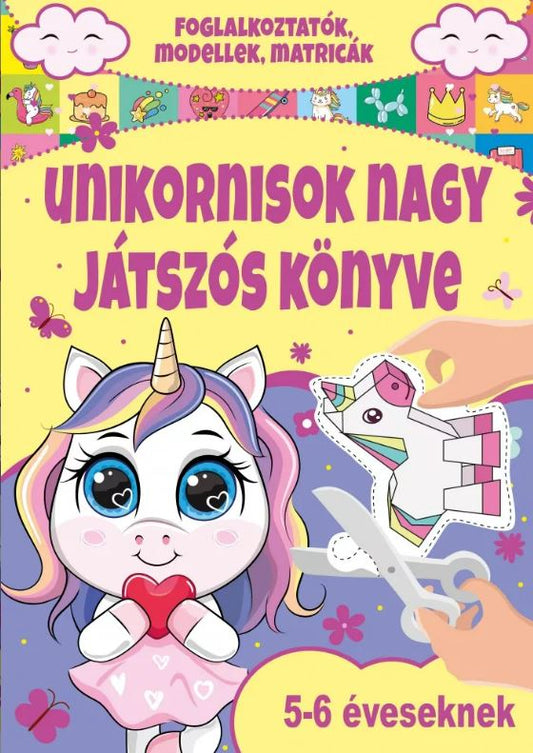 Unikornisok nagy játszós könyve - .hu - KÖNYV